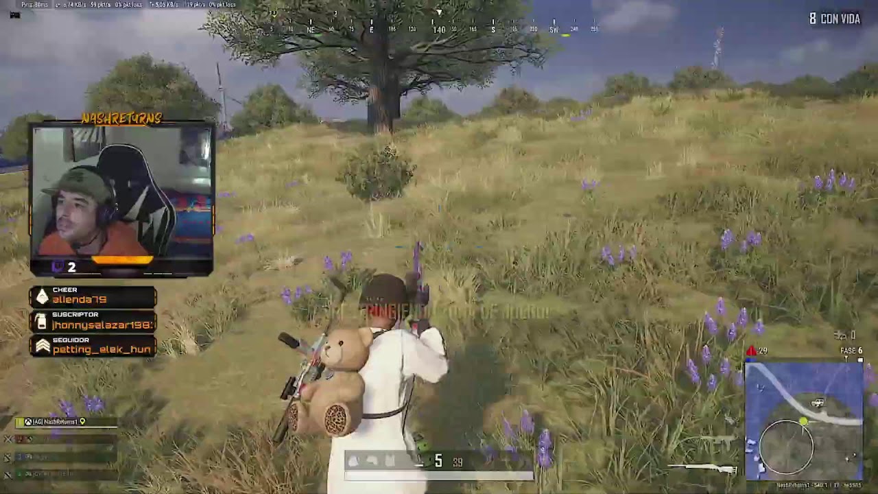 Pubg de consola! Pasa y suscríbete para apoyar el stream y el canal! Aqui Nash de la casa Returns!