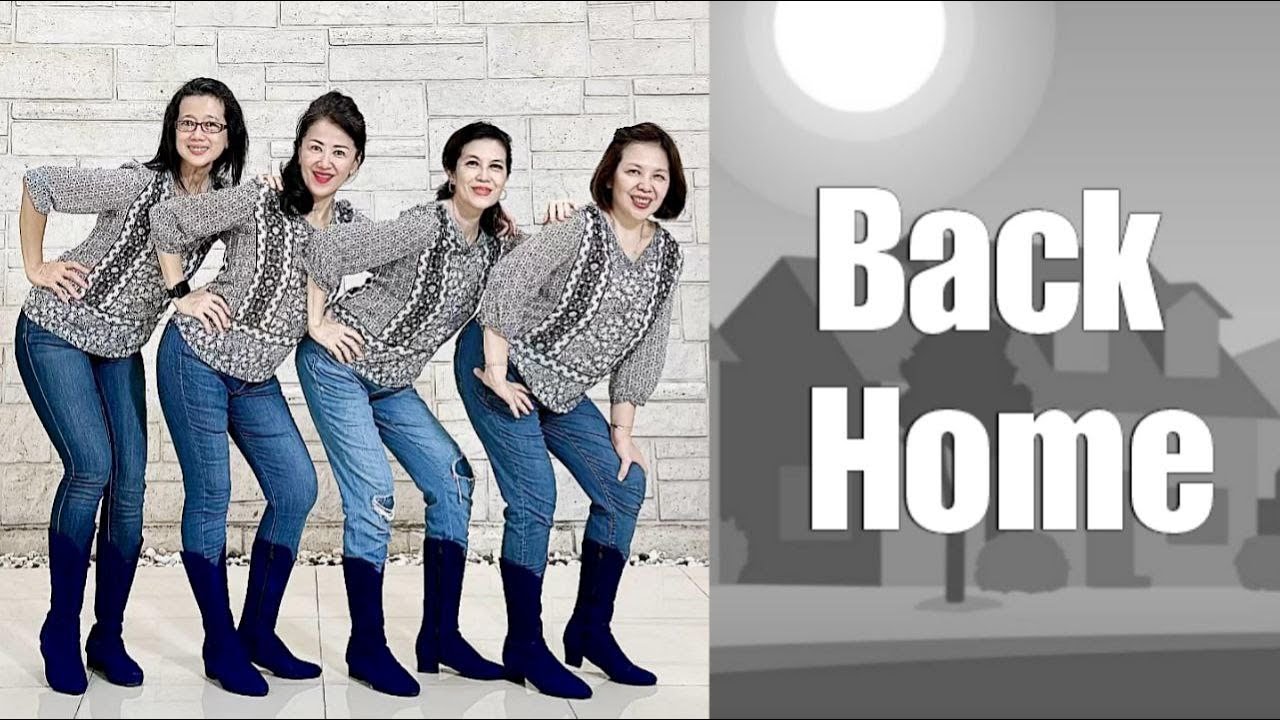 Back Home Line Dance (demo & count)