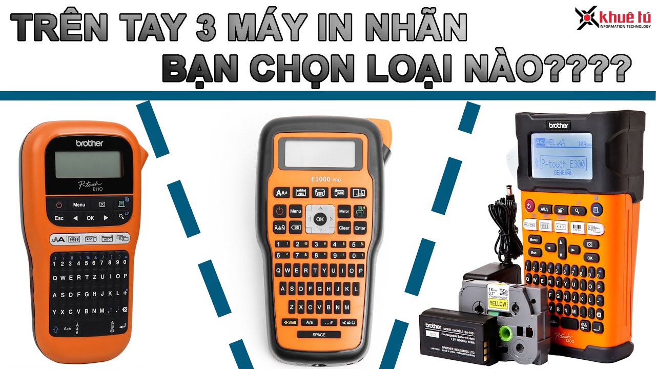 Máy In Nhãn Cầm Tay Nào Tốt Nhất  - Sự Lựa Chọn Hoàn Hảo Cho Anh Em #e1000pro #e1000 #e110 #e300
