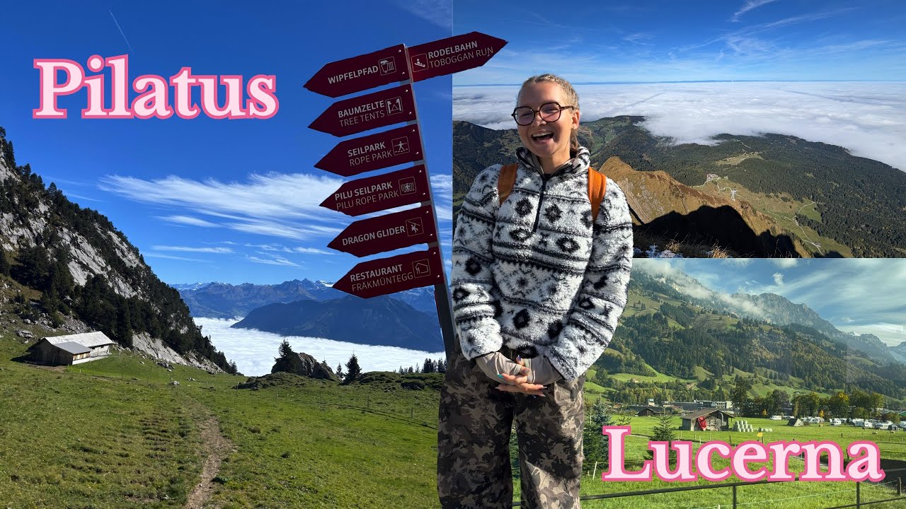 Pilatus i Lucerna - dzień 2 w Szwajcarii  