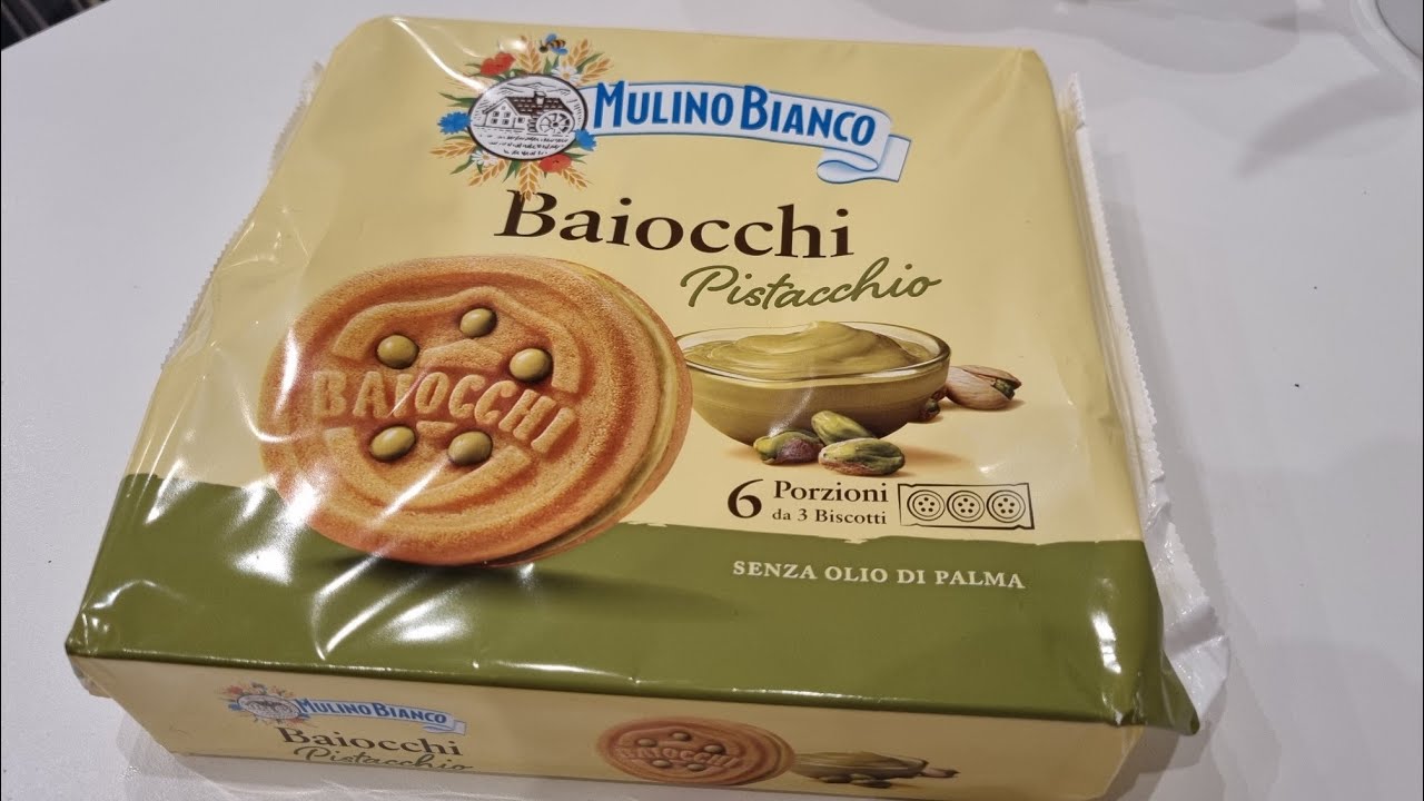 Mulino Bianco Baiocchi Pistacchio Unboxing 2025