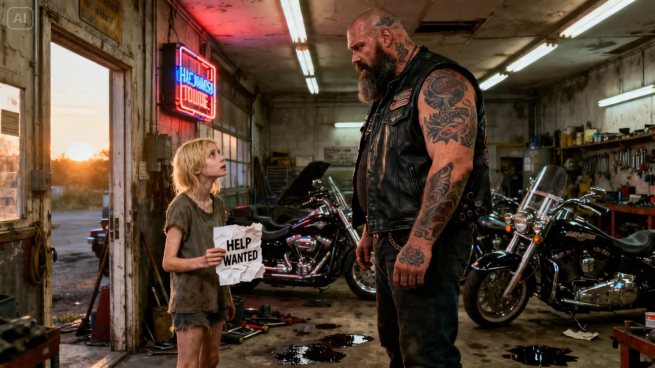 Everyone Said Working At The Biker Garage Was A Mistake For This Abandoned Girl  Then THIS Happened