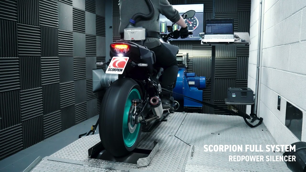 Yamaha MT-09 2024-2025 Scorpion Exhaust Dyno Run | GhostBikes