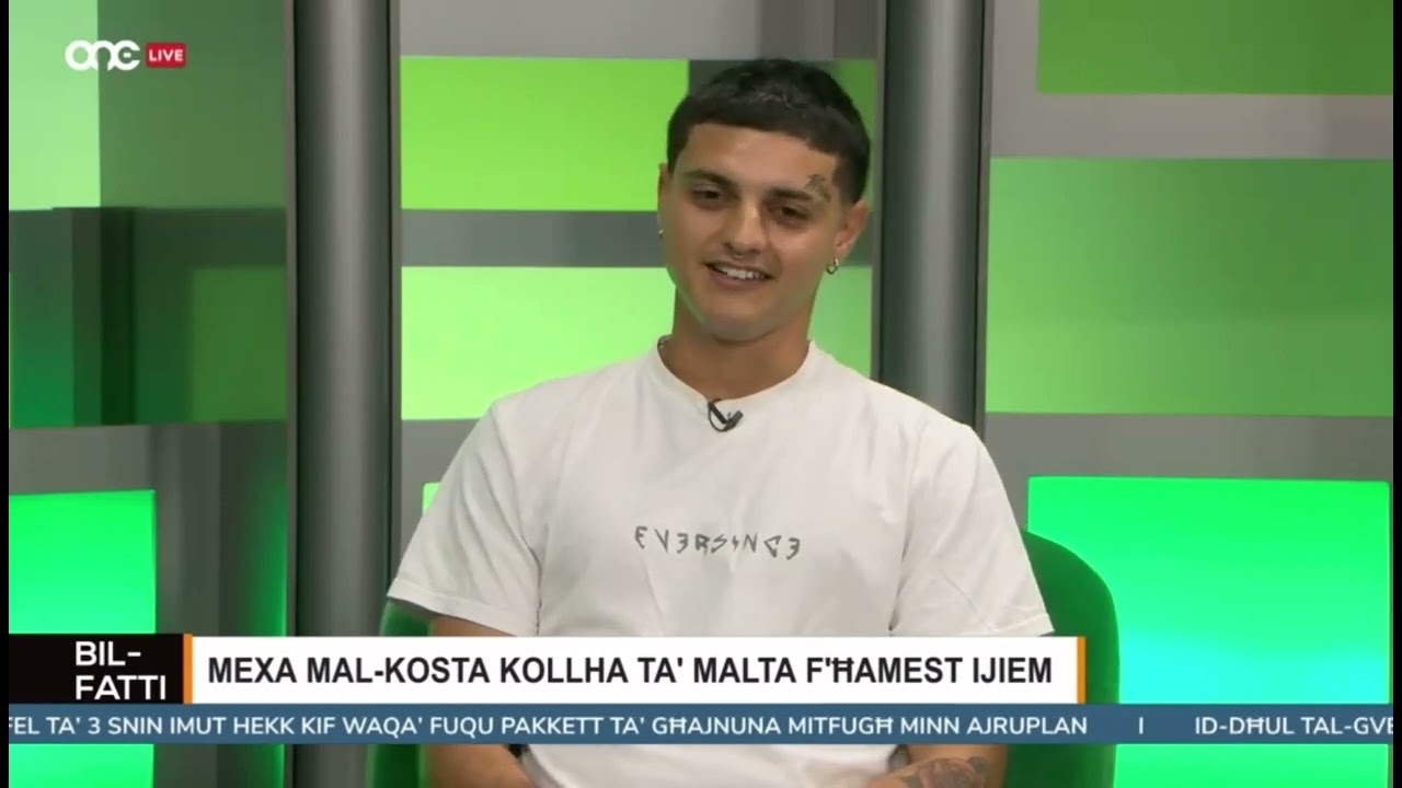 Talking About My Malta Coastal Walk on TV