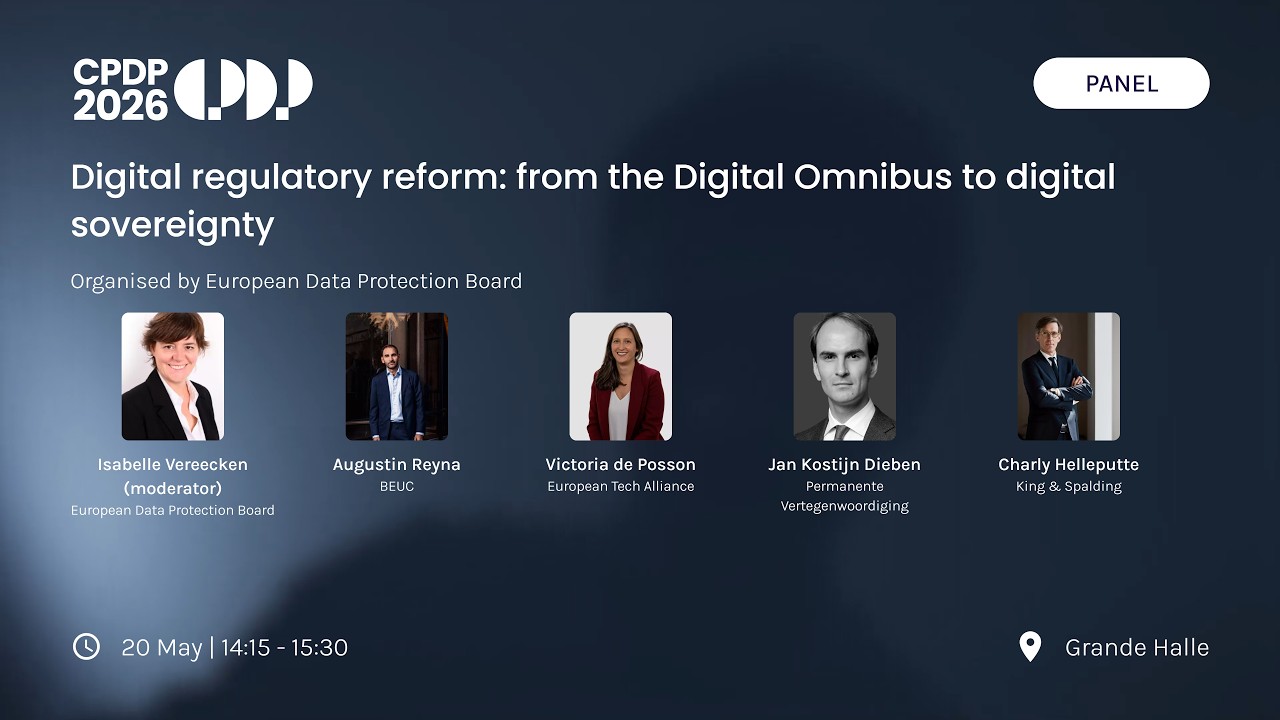 Digital regulatory reform: from the Digital Omnibus to digital sovereignty