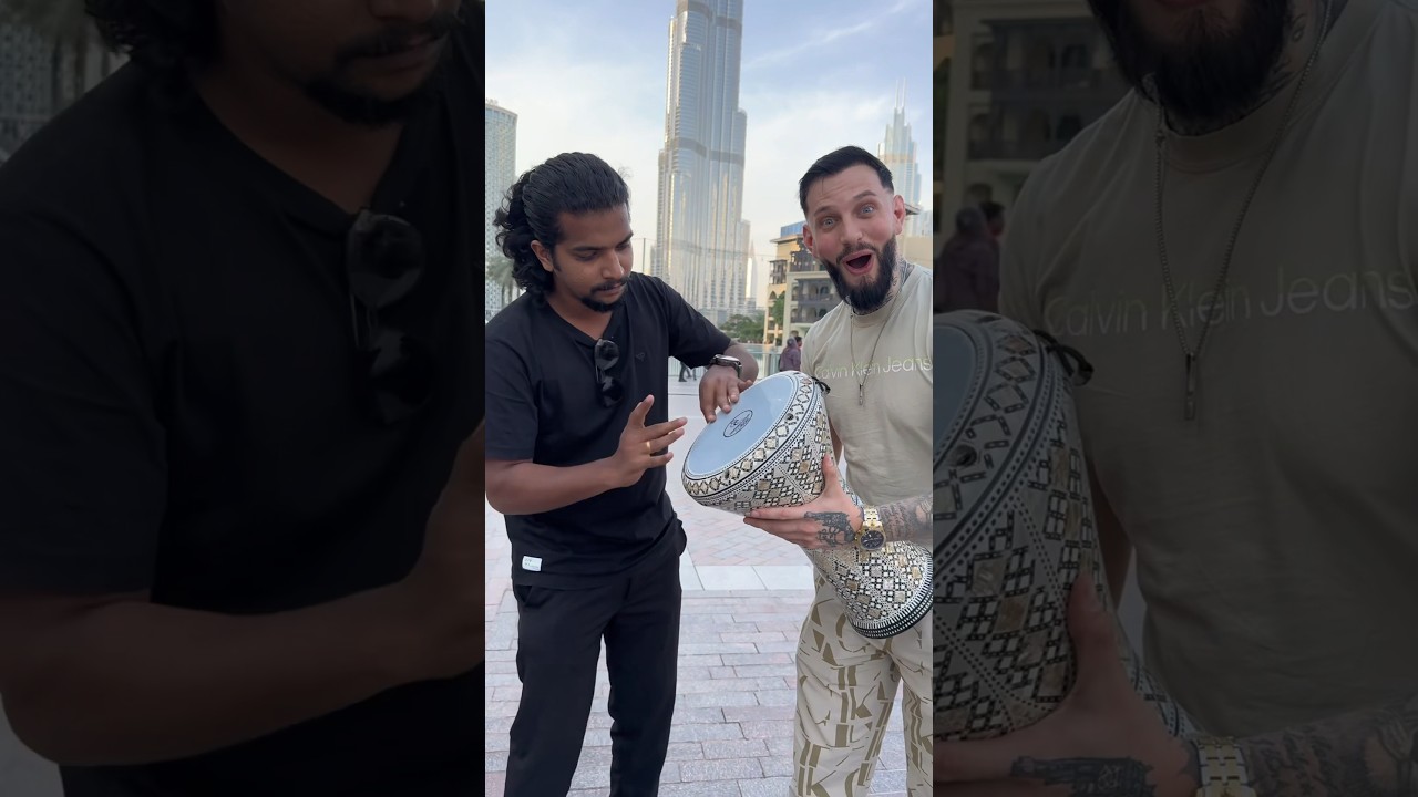 Indian man beat perfect at darbuka😱 #alrafaelo #darbuka #india