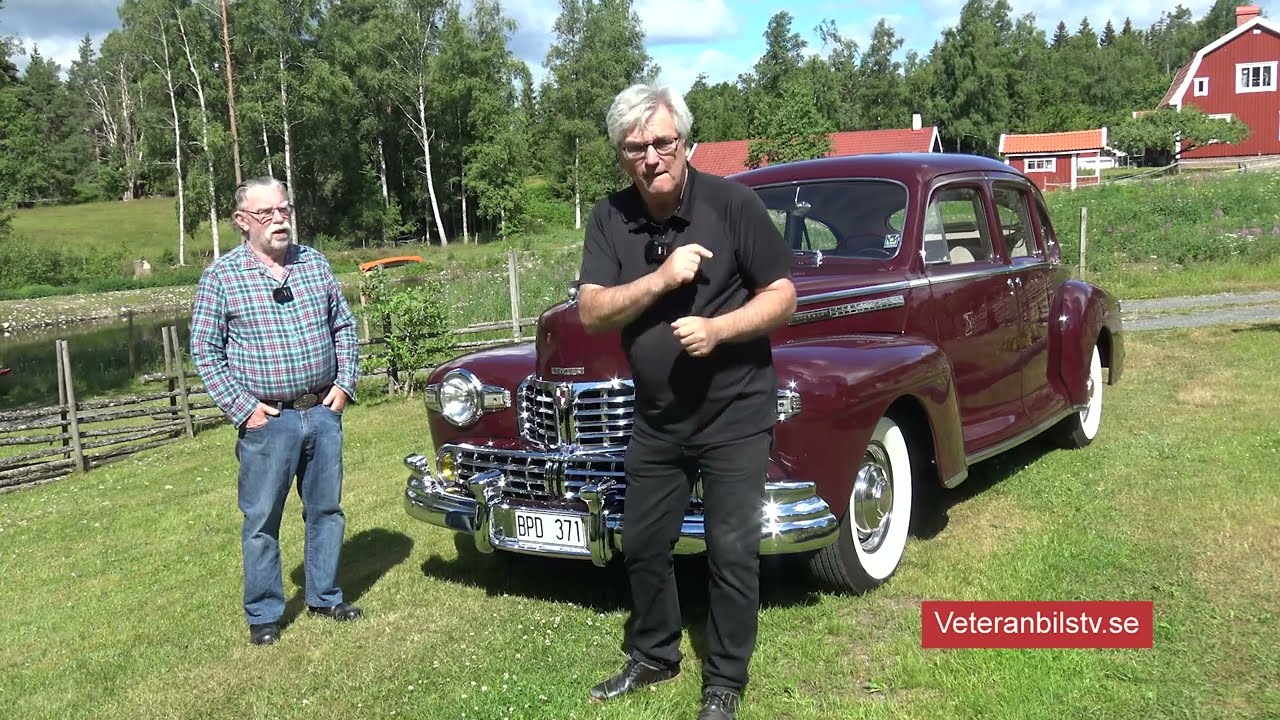 Lincoln 66H V12 1946 #197 Veteranbilstv.se