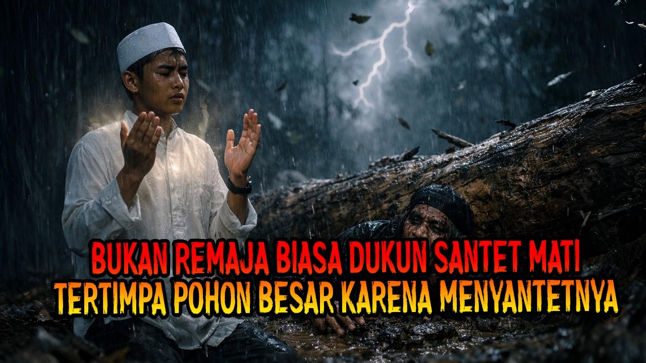 BUKAN REMAJA BIASA DUKUN SANTET MATI TERTIMPA POHON BESAR KARENA MENYANTETNYA