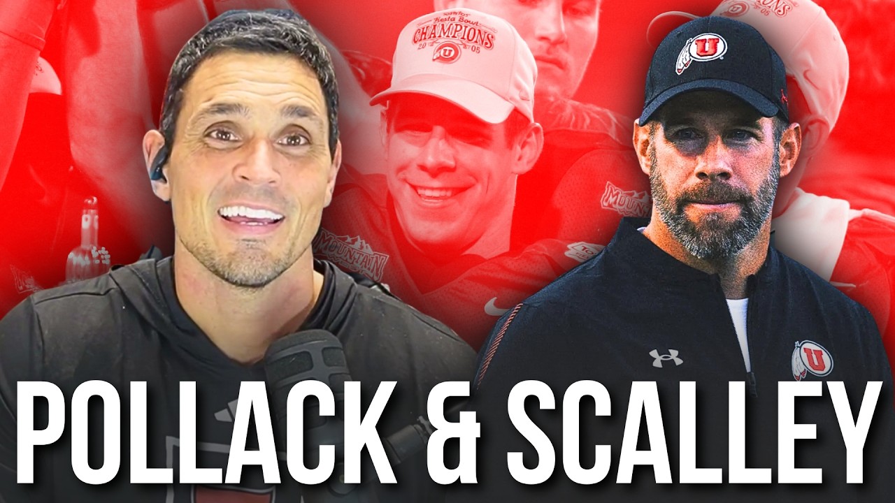 David Pollack EXCLUSIVE CONVO with Utah Head Football Coach Morgan Scalley