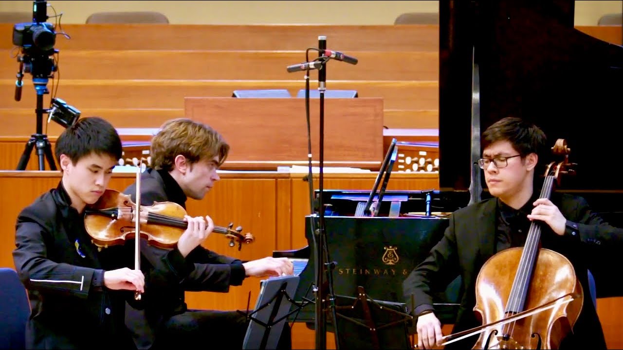 Rachmaninoff Trio élégiaque No. 2: Kevin Zhu, violin, Zlatomir Fung, cello, Albert Cano Smit, piano
