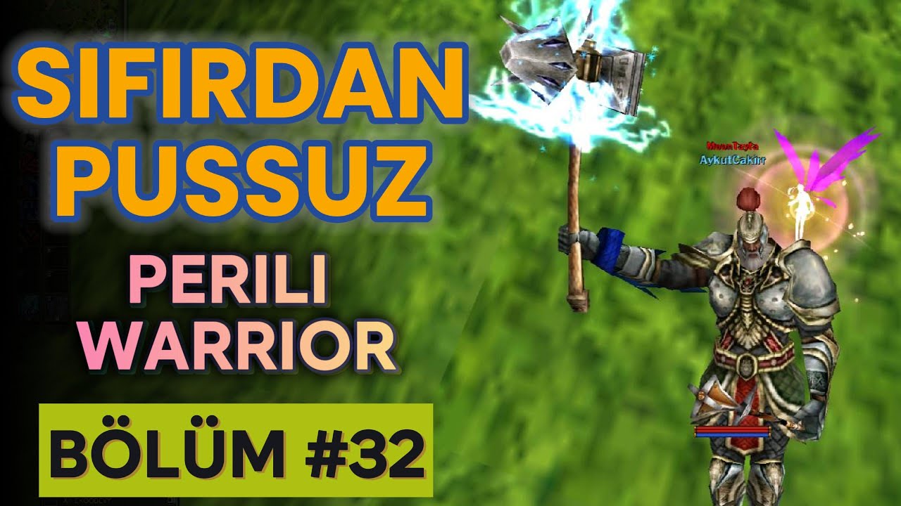 Knight Online Sıfırdan Yeni Server Zero | Premiumsuz Perili Warrior #32