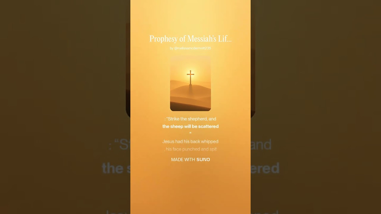 Prophesy of Messiah's Life #walkinspiritoftheholyspirit #christiansongs #christianmusic