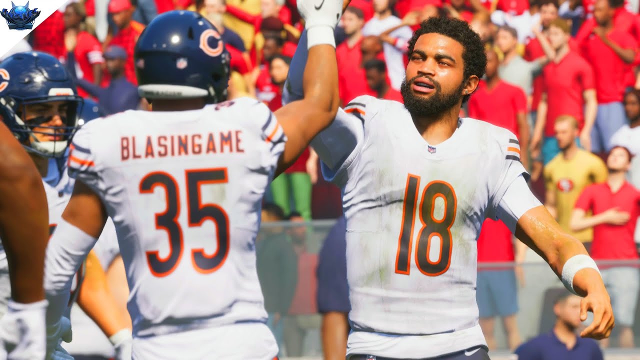 Madden 25 Gameplay - Chicago Bears vs San Francisco 49ers | No Commentary | PC Ultra Settings