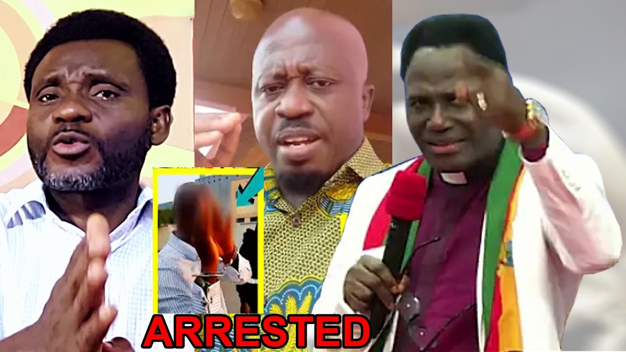 AYE BLO0DY 🤯 F!RE FALLS ON APOSTLE AMOAKO ATTAH ARRESTING GENERAL MELCHIZEDEK TODAY🤯 TOO B@D & S@D