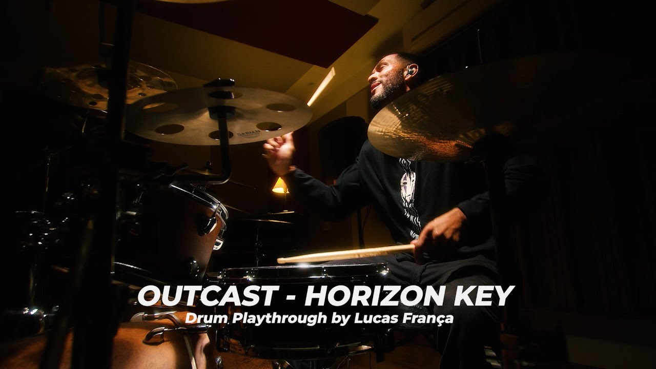 OUTCAST Drums playthrough - Horizon Key by Lucas Fran&ccedil;a