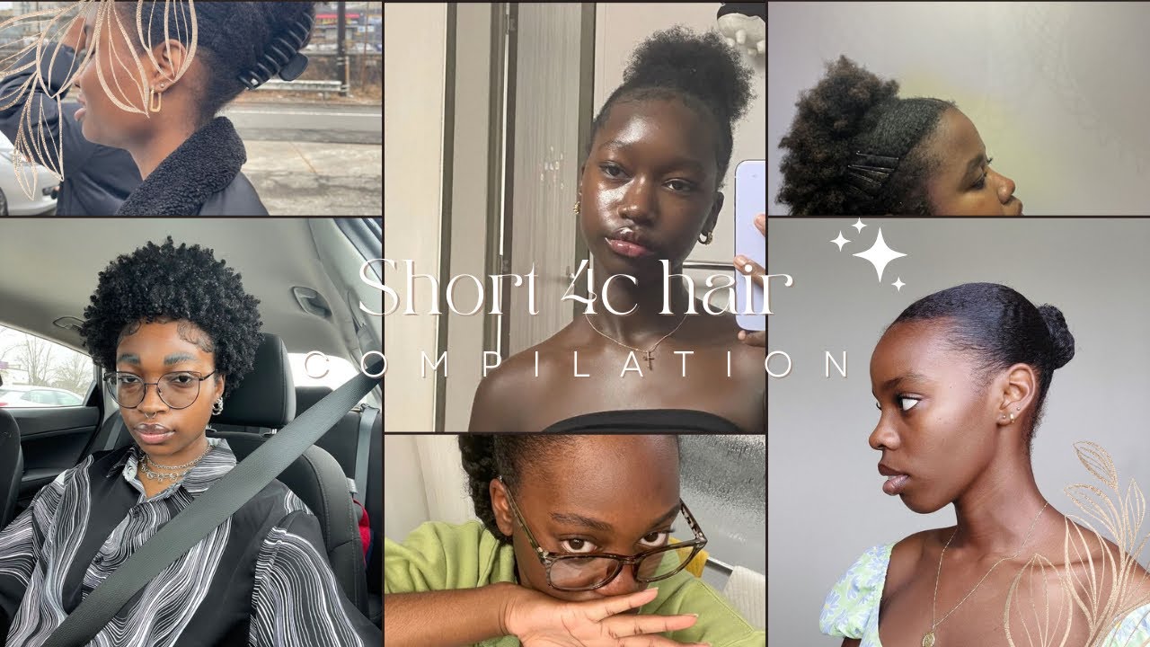 Stunning Short 4C Hairstyles for Natural Hair! Must-See Compilation for Short Hair & 4C Hair