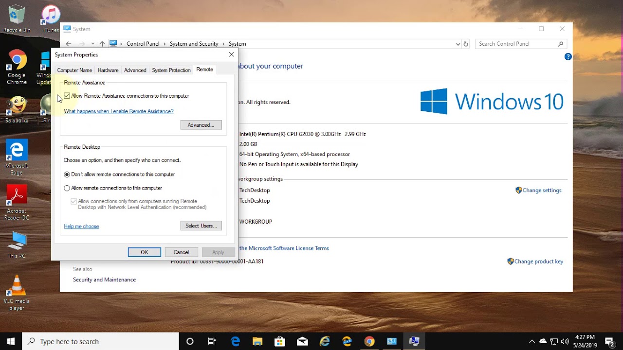 How to Disable or Enable Remote Assistance in Windows 10 [Tutorial]
