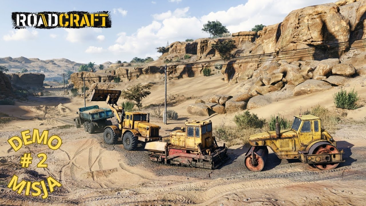 RoadCraft  Demo-Pierwsze starcie Misja #2😀👍