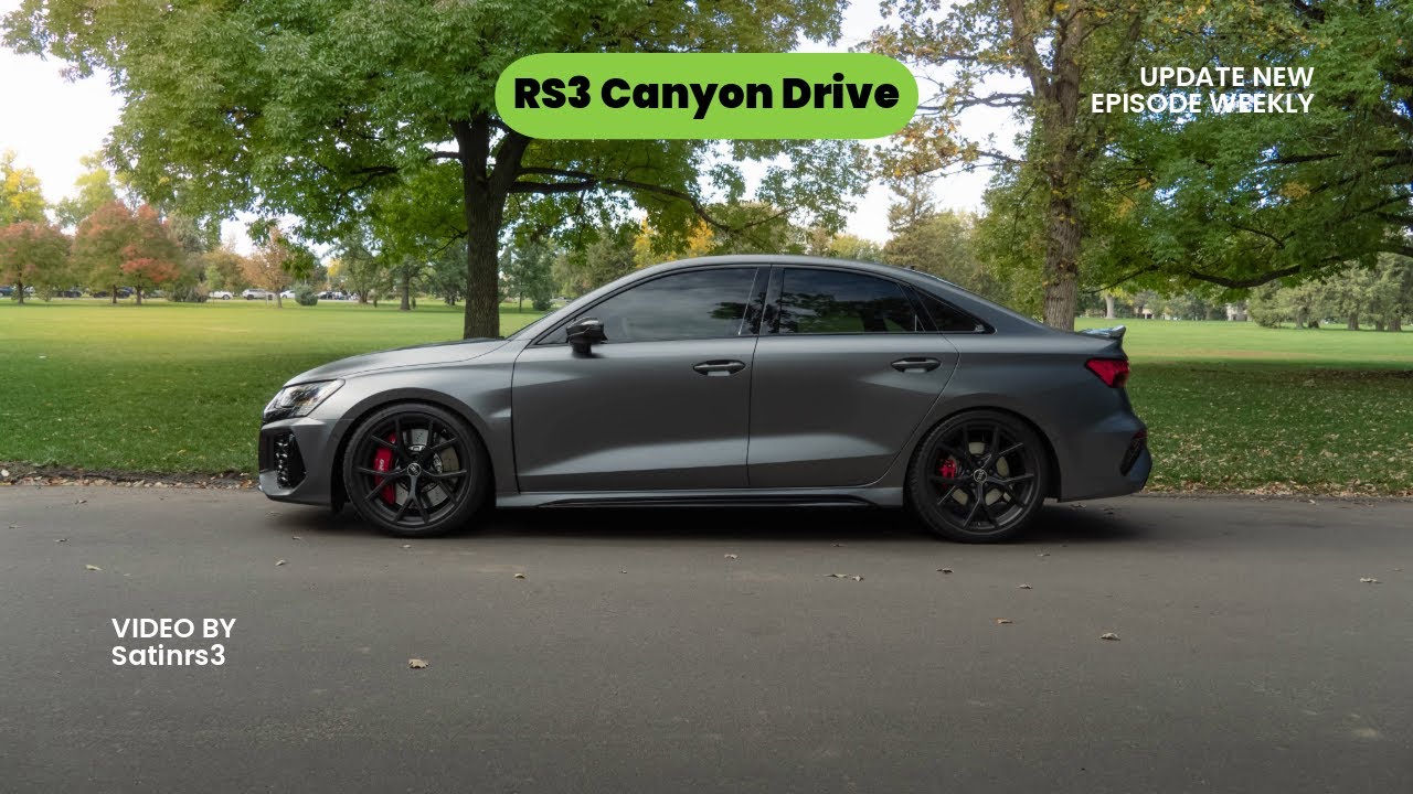 2024 RS3 takes on the canyons!!! (485 style exhaust ASMR)