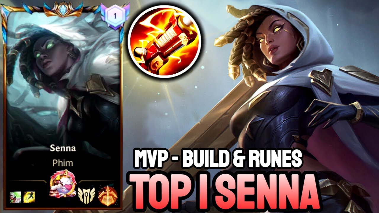 WILD RIFT SENNA - TOP 1 SENNA GAMEPLAY - CHALLENGER RANKED