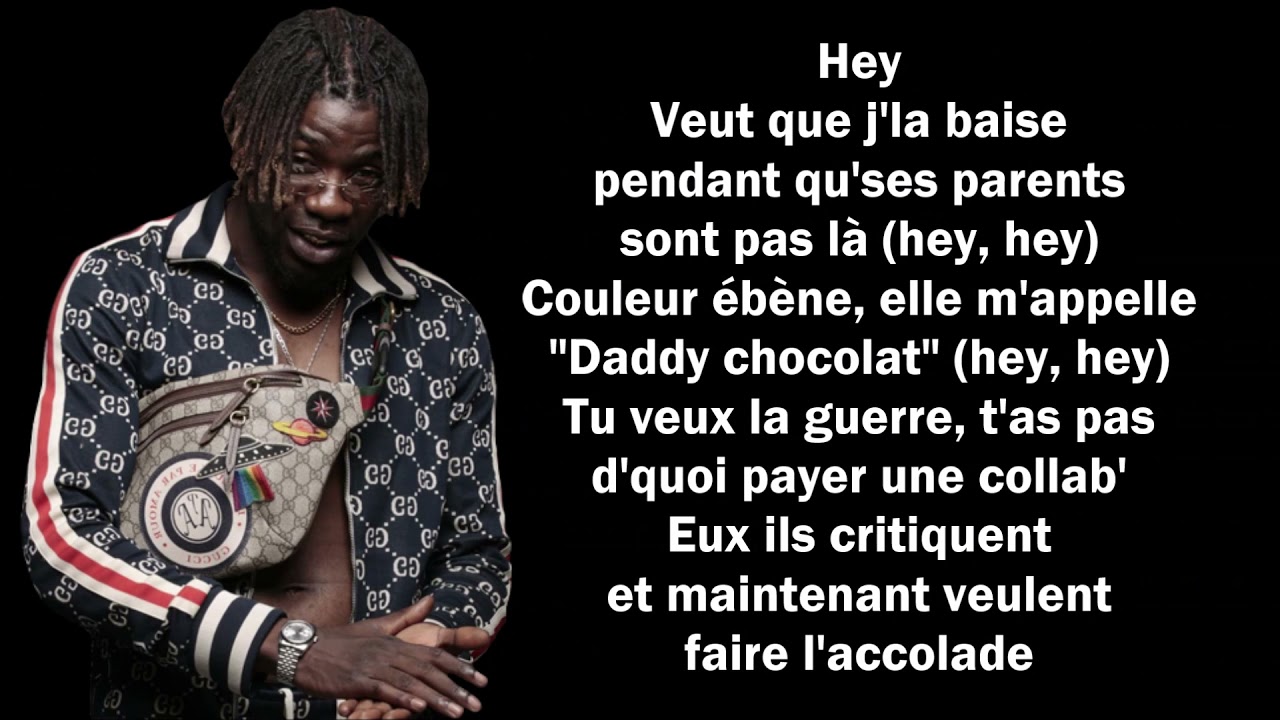 Koba LaD ft. Gazo - Daddy chocolat (Paroles/Lyrics)