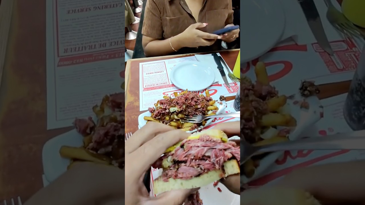 Canada&rsquo;s most famous Smoked Meat. @Schwartz&rsquo;s Deli
