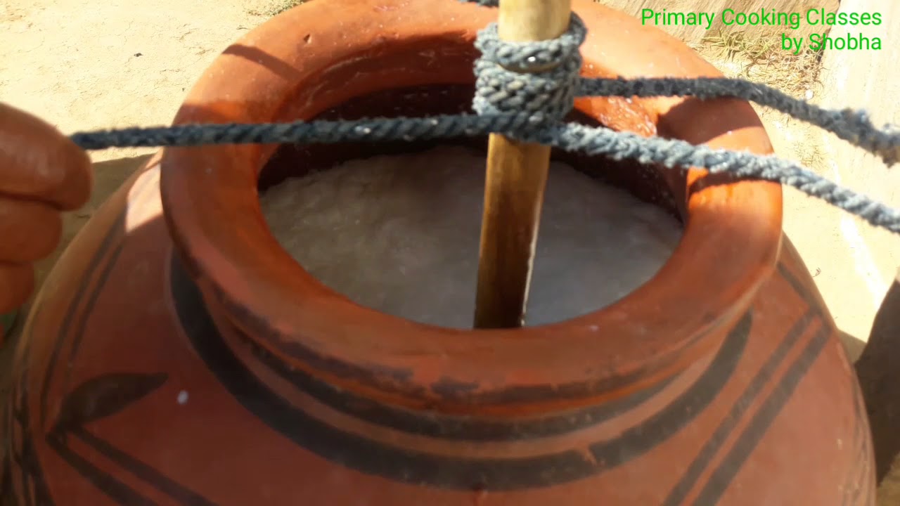 Curd Churning - बिलोवणा