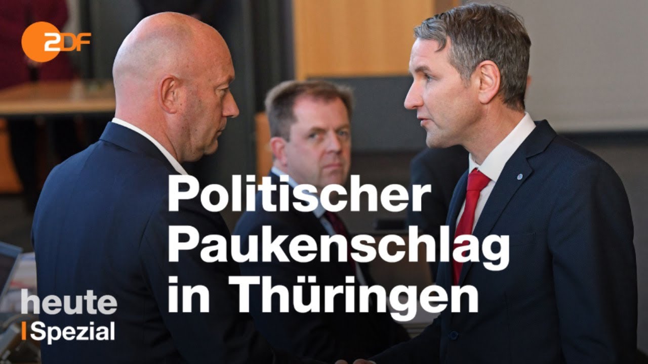 Paukenschlag in Thüringen: AfD und CDU machen FDP-Mann zum Ministerpräsidenten