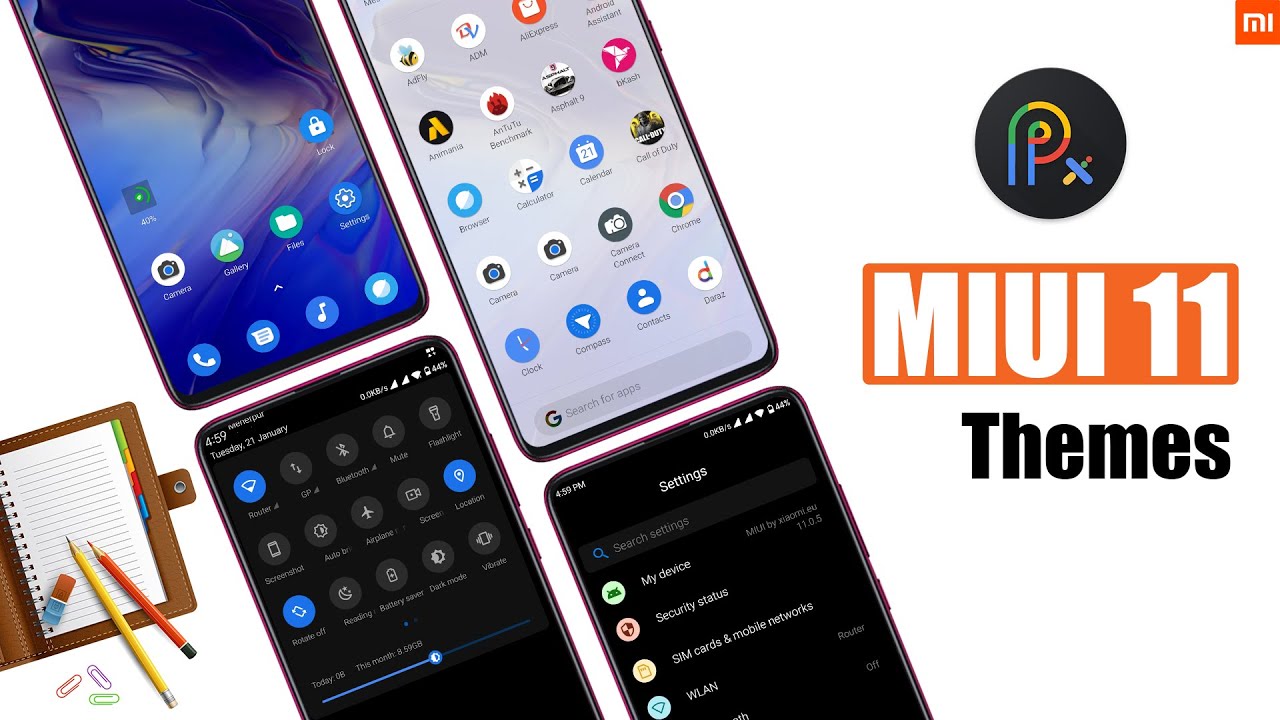 Pixel Experience in your  MIUI 11 | MIUI 11 Theme series 2020