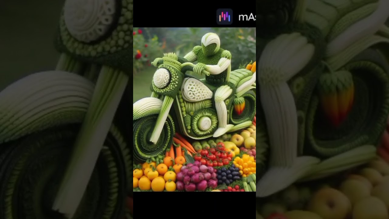 #amazing#watermelon#bike#art#craft#shortsvideo
