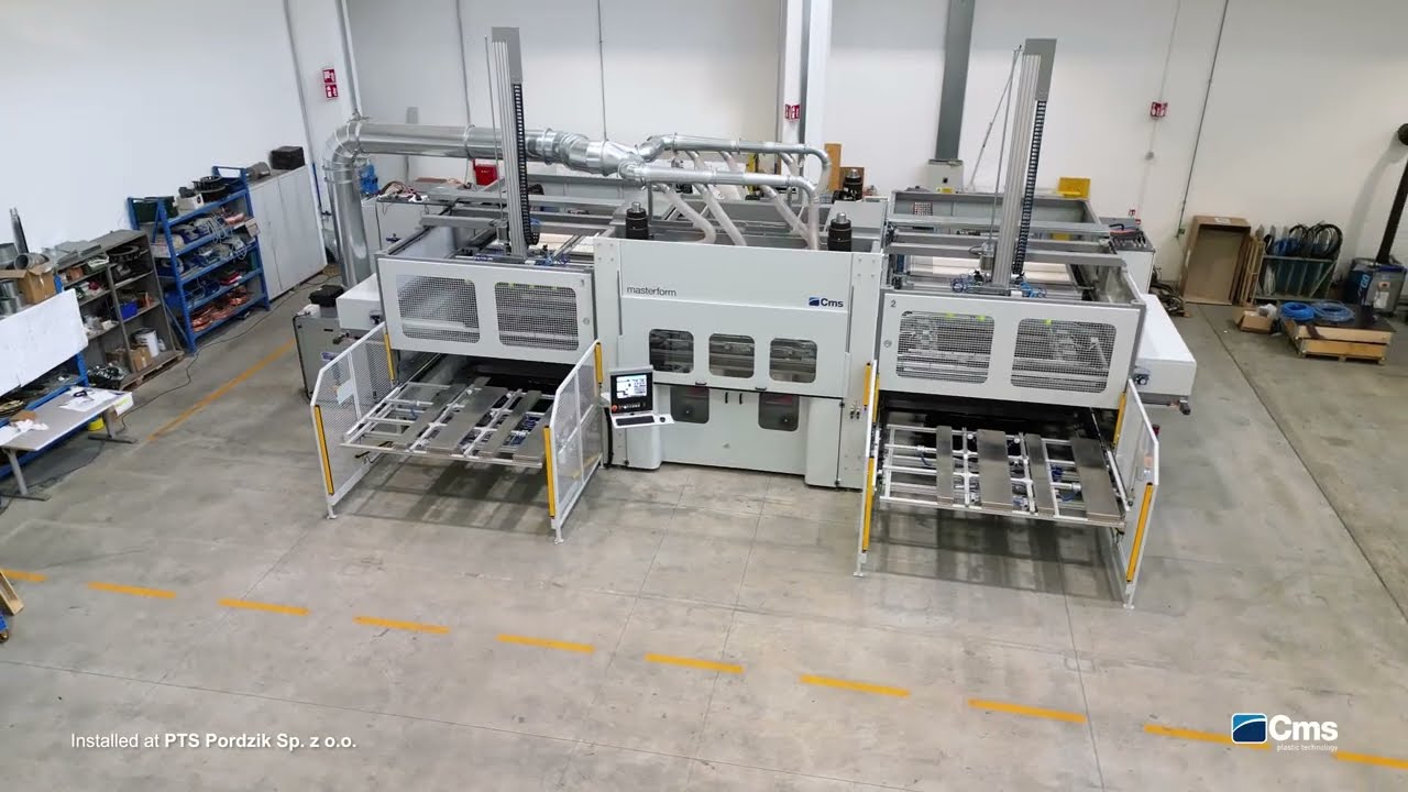 CMS masterform thermoforming machine