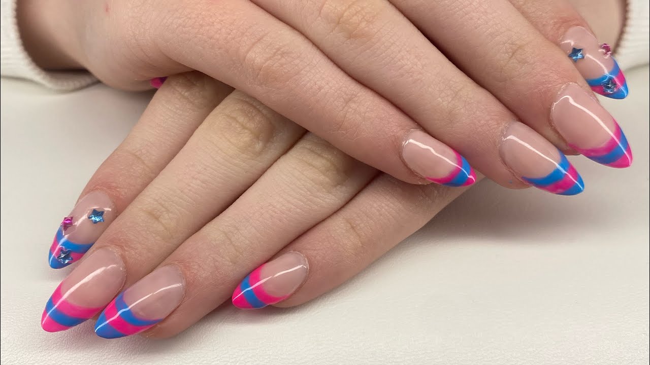 Gel-x nails~prep~application~nail art! 
