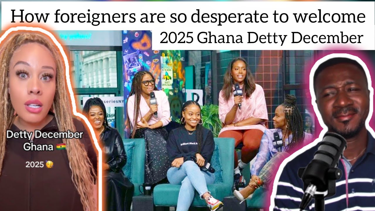 some African Americans reactions towards 2025 Detty December in Ghana