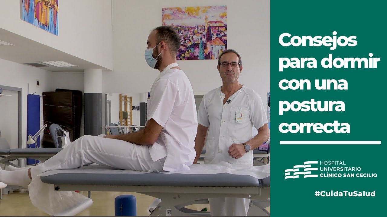 Consejos para dormir con una postura correcta - #Cuidatusalud Cl&iacute;nico San Cecilio de Granada