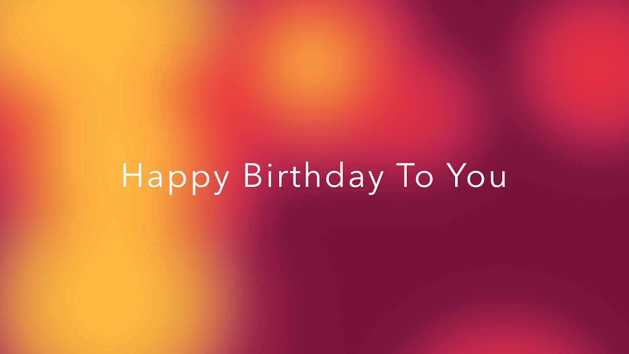 Happy Birthday Arabic Version