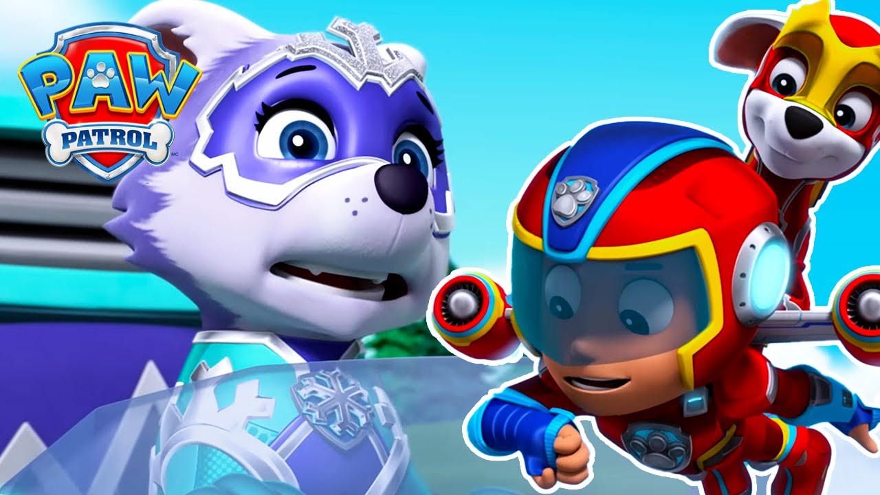 Deep Freeze! De Mighty Pups vechten tegen Harold! | PAW Patrol Nederlands