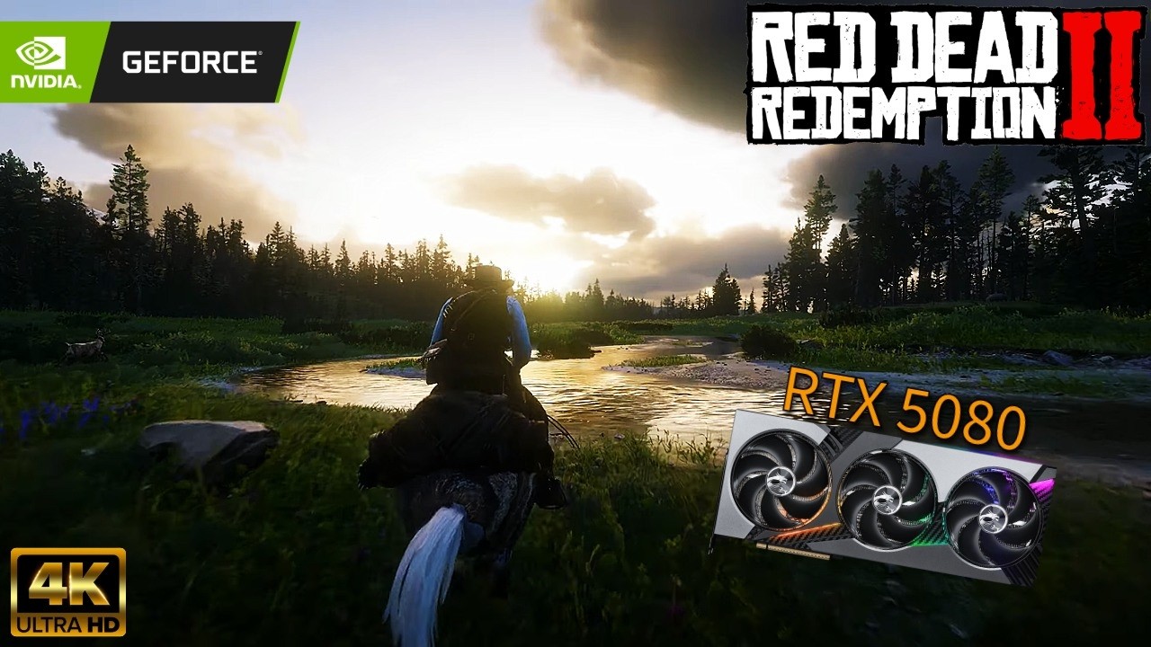 Red Dead Redemption 2 DLAA ULTRA GRAPHICS DLSS 4.5 🤯