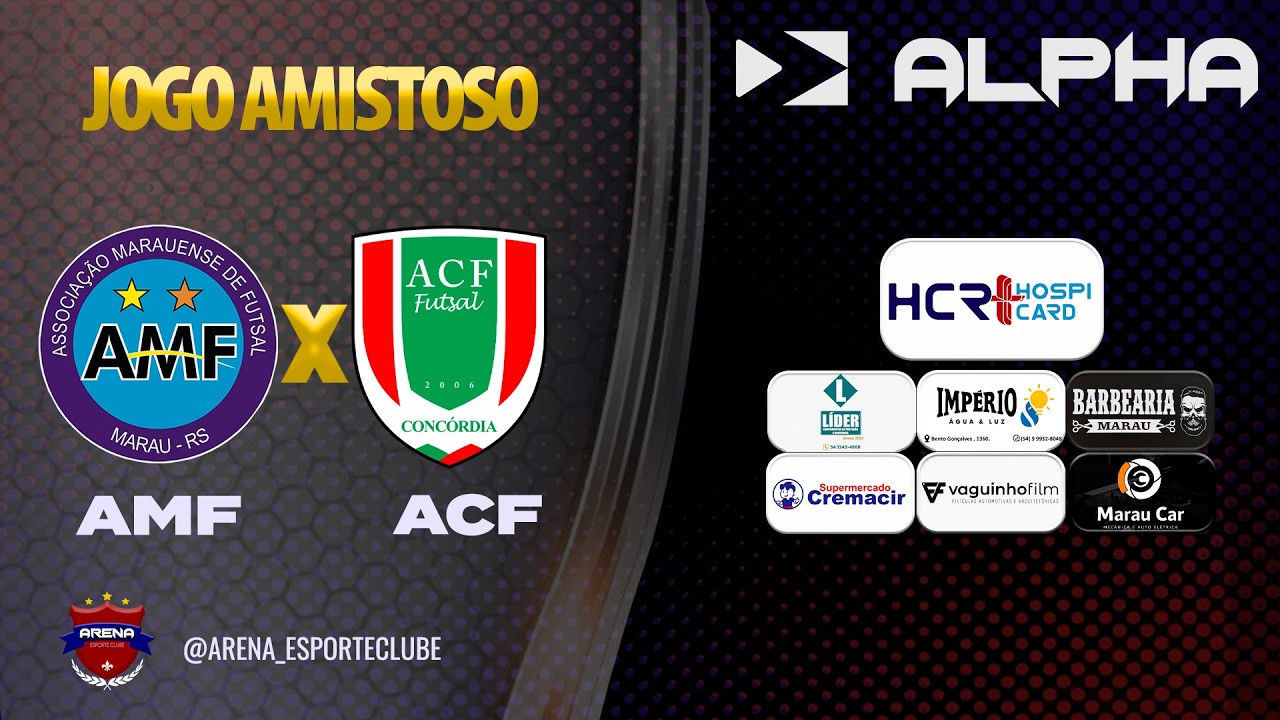 AMF X ACF - AMISTOSO PRÉ TEMPORADA 2026