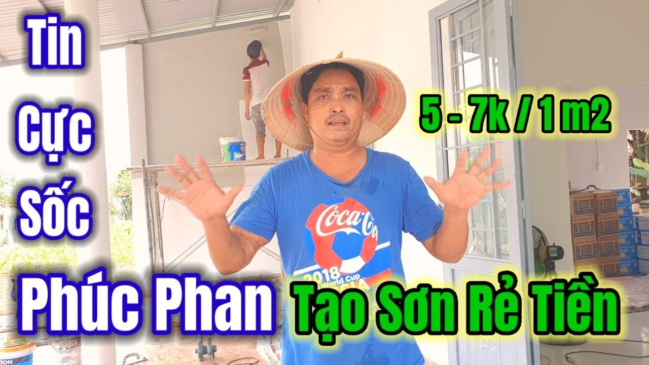 Ph&uacute;c Phan Tự Pha Chế Tạo Ra Loại Sơn Tường Si&ecirc;u Rẻ Si&ecirc;u Đẹp | Pha M&agrave;u Sơn Nước