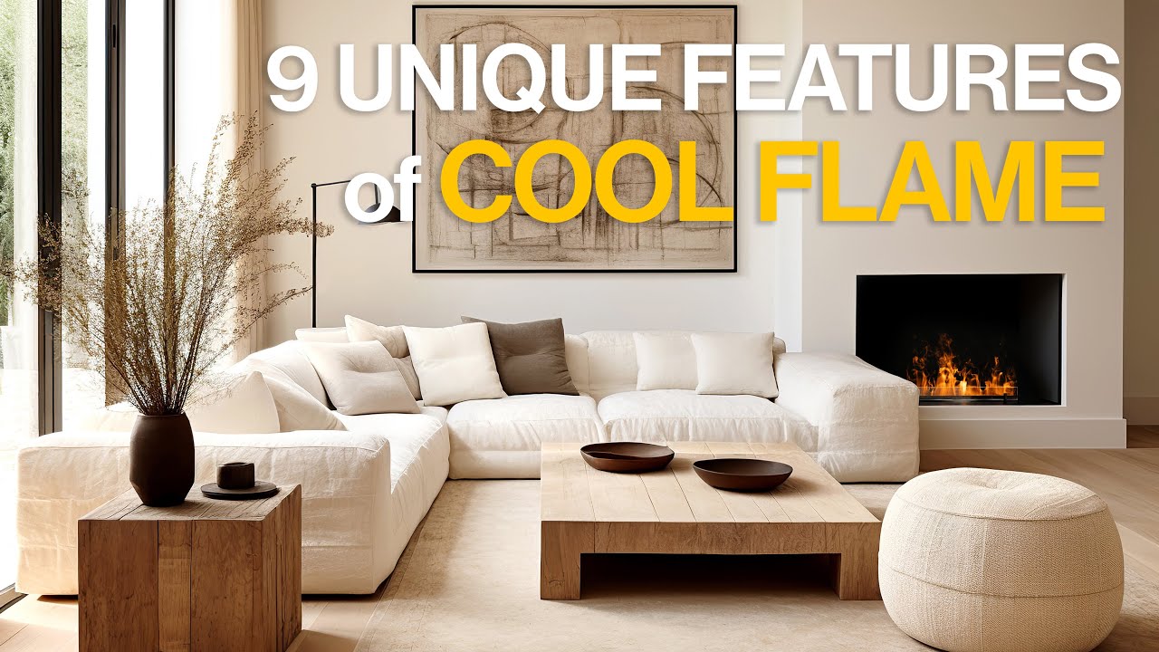 9 Unique Features of Cool Flame Water Vapour Fireplace