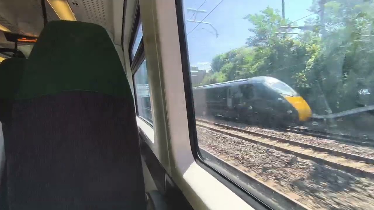 Great Western Railway class 387 from Didcot Parkway to London Paddington
