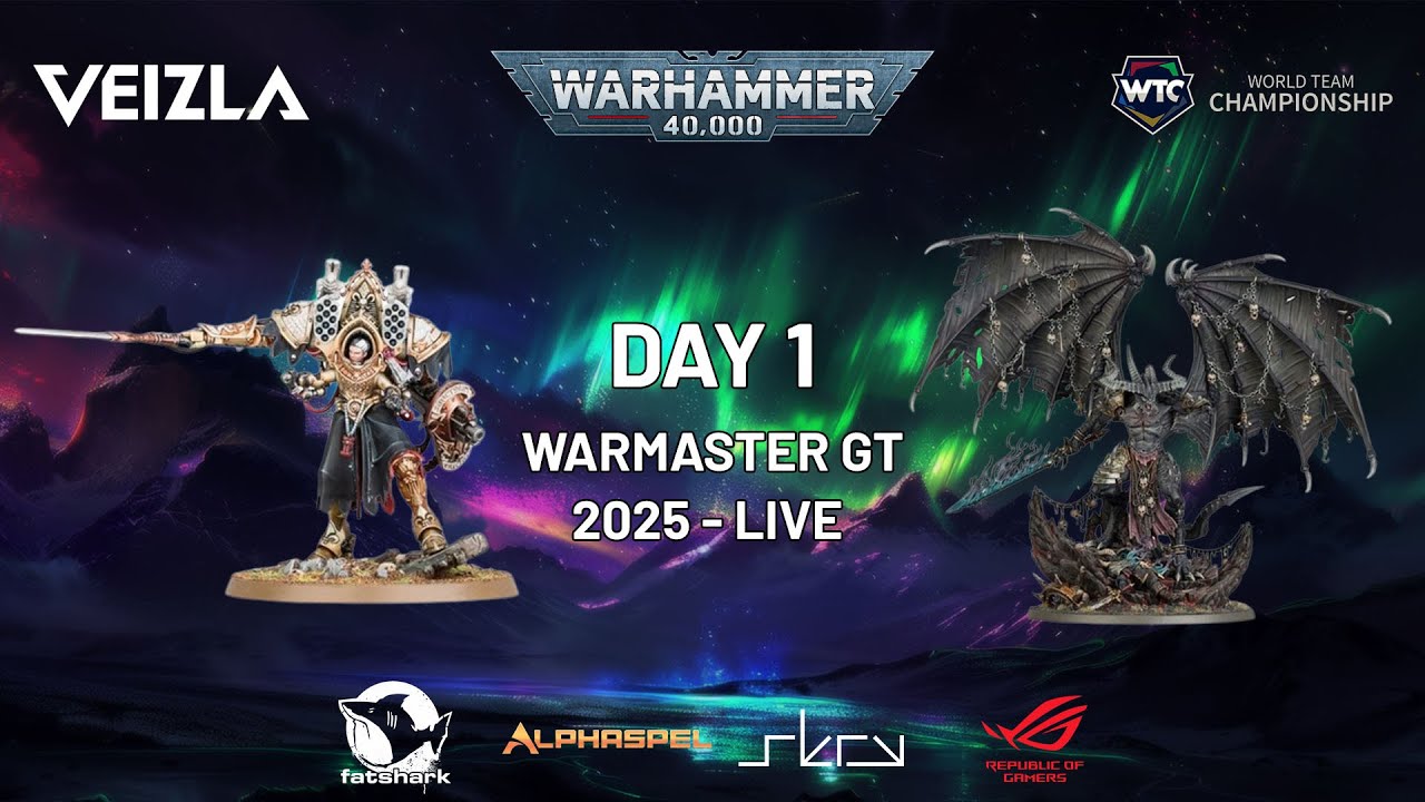 ‼️LIVE‼️ Day 1 - WTC Warmasters GT - Leoben - Austria