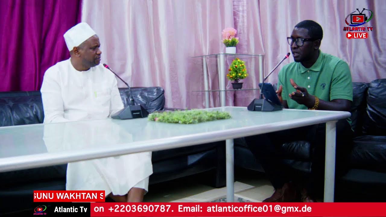 Sunu Wakhtan with Mr Ebrima O Jallow (President  NaLOA) In The Gambia. Host: Samba Jobe