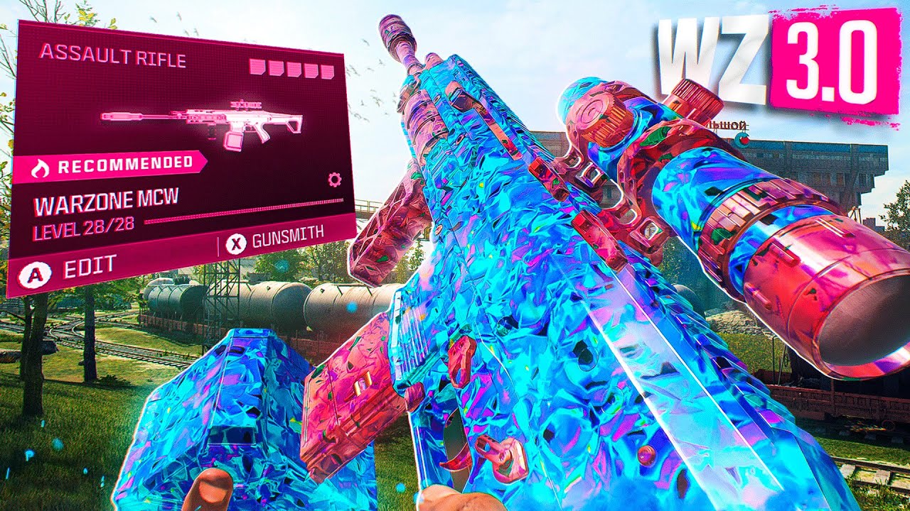 the NEW WARZONE 3 MAP and BEST MCW CLASS! 😍 (MW3 Warzone)