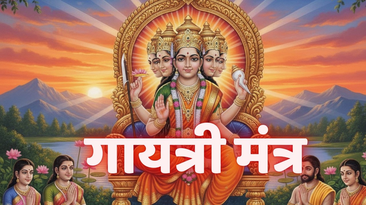 Powerful Gayatri Mantra for Peace & Healing | गायत्री मंत्र ध्यान – मन को शांत करें।