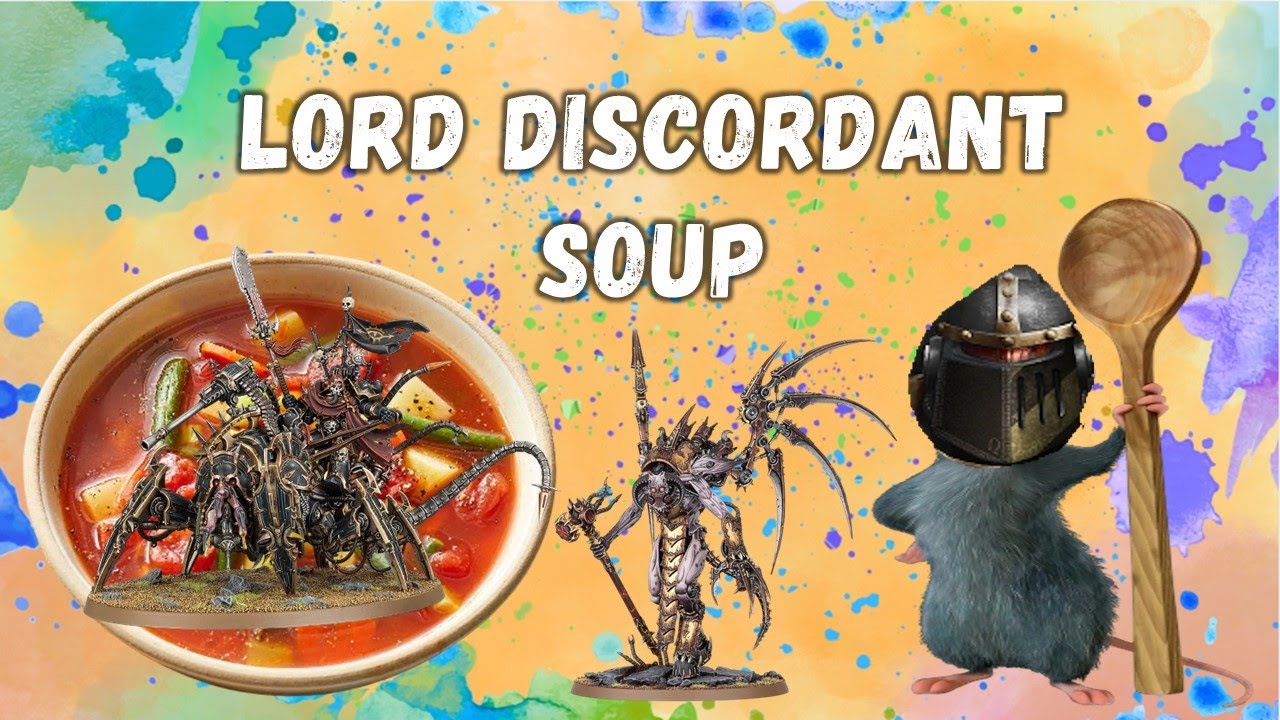 Cooking Up a Lord Discordant Soup List for AJ &ndash; Chaos Space Marines with Vashtorr!