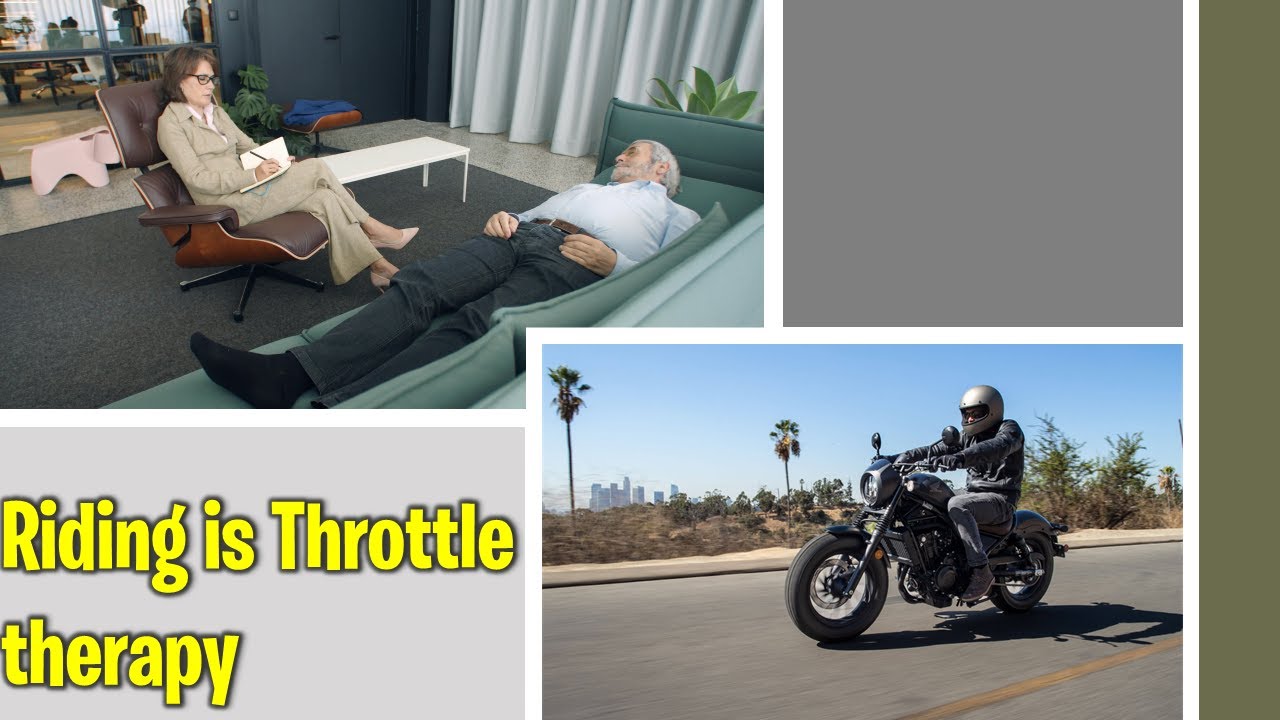 Throttle Therapy. Stress relief on a motorcycle. Motovlog no. 10