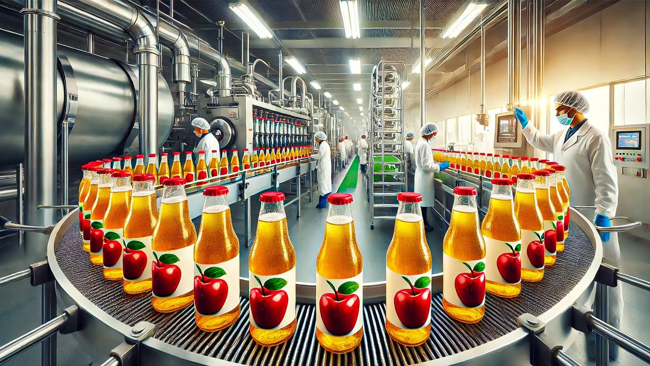 How Apple Juice Went From Farm to Factory to You