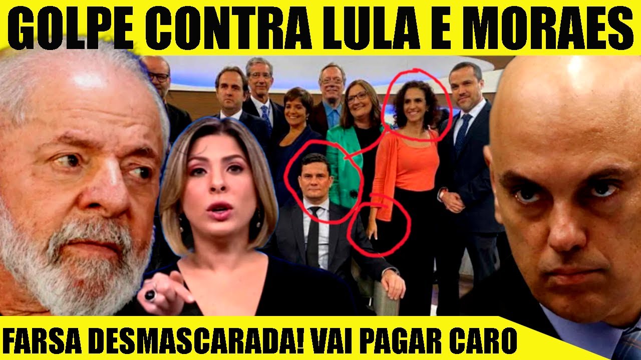 TRETA DE DANIELA LIMA E MALU GASPAR! GLOBO E JORNAL&Otilde;ES CONTRA MORAES PRA EMPLACAR LADR&Otilde;ES NA ELEI&Ccedil;&Atilde;O