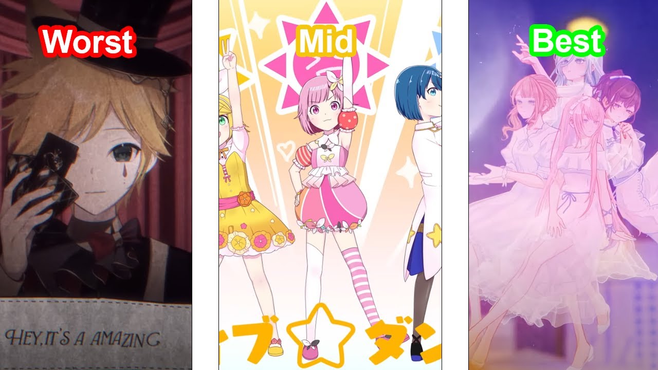 Ranking all the April Fools covers in Project Sekai